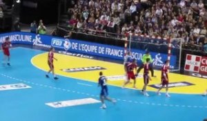Daniel Narcisse retrouve ses habitudes au Phare - France vs Suisse - 5/04/2012