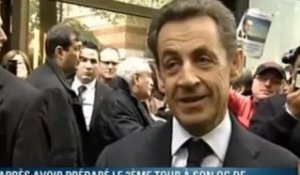 Sarkozy : "Monsieur Hollande ne doit pas fuir"