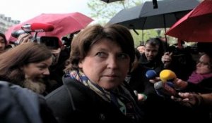 L'œil de Patrick Artinian: Martine Aubry en campagne pour François Hollande