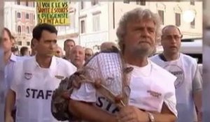 Beppe Grillo : humoriste, blogueur, puis leader de la...