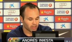 Espagne - Iniesta : "Triste pour Villa"