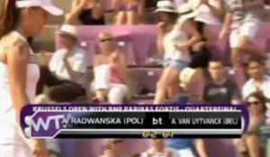 Bruxelles - Radwanska balaye Van Uytvanck (6-2 6-1)