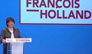 Discours de Martine Aubry lors du meeting au Zénith de Paris