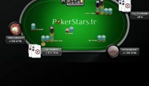 PokerStarslive - SCOOP 10-H - Replay commenté (2/3)