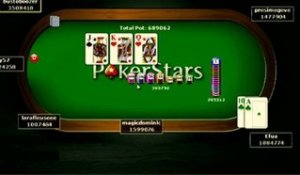 PokerStarsLive - SCOOP 13-H - Replay commenté (1/2)