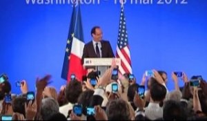 Allocution devant la communauté française à Washington