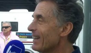 Gérard Holtz à Rouen pour le Tour de France