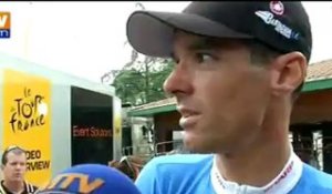 Tour de France : D. Millar remporte la 12e étape à Annonay-Davézieux