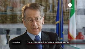 Italie : renforcer l'intégration européenne