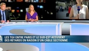 SNCF : un câble coupé met la pagaille