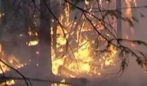 Russie : violents feux de forêt en Sibérie occidentale