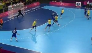 Abalo en contre-attaques - France vs Suède
