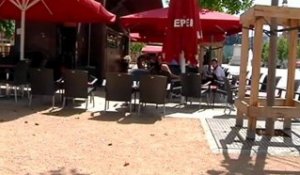 Le centre-ville de Clermont-Ferrand vidé de ses touristes à cause de la chaleur