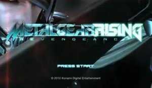 Metal Gear Rising : Revengeance - Trailer Ecran-Titre Démo E3