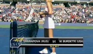 US Open - Sharapova expéditive