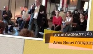 AGDE - 2012 - GAGNANT 2° Partie - Henri COUQUET pour un AGDE GAGNANT  ...