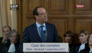 François hollande - Déficits : la France vise les 3%