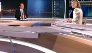 François Hollande : «inverser la courbe du chômage d'ici un an»