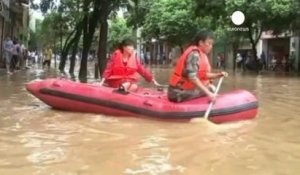 Inondations en Chine:  mobilisation de l'armée