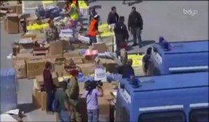 Nouvelle arrivée d'immigrants à Lampedusa