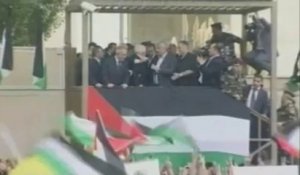 Retour triomphal pour Mahmoud Abbas