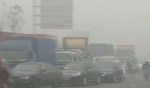 Pékin dans un inquiétant brouillard de pollution