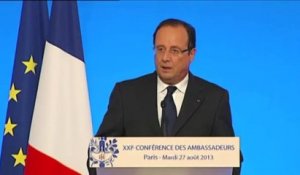 "La France est prête à intervenir"