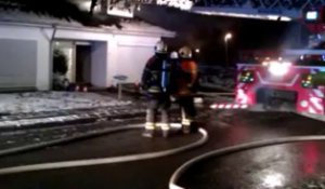 Estaimbourg: incendie dans une maison
