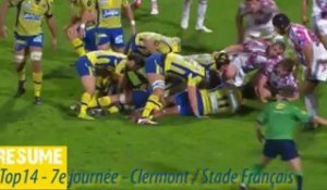 Top14 J7 - Clermont-Stade Français : le résumé