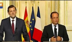 EADS : "C'est la décision des entreprises" pour Hollande