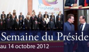 La Semaine du Président du 8 au 14 octobre 2012
