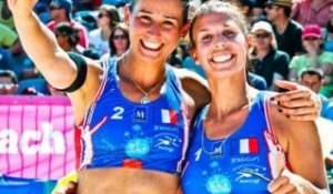 portrait croisé - GiaouiBenhamou- championne de france et vainqueur du Montpellier Beach Masters 2012