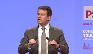 Manuel Valls - Congrès de Toulouse