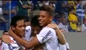 Vidéo triplé Neymar avec Santos face à Cruzeiro