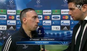 Interview Franck Ribéry après Valence - Bayern Munich