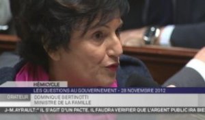 Reportages : Vif échange entre Dominique Bertinotti et Marc Le Fur sur le mariage homosexuel