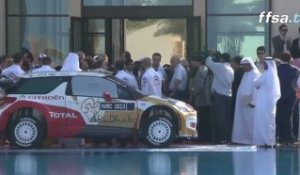 WRC - Présentation Citroën à Abu Dhabi