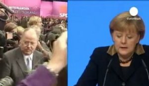 Steinbrück lance sa campagne contre Merkel