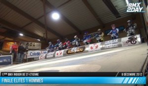 Finale Elites 1 Hommes 17e BMX Indoor de St-Etienne 2012
