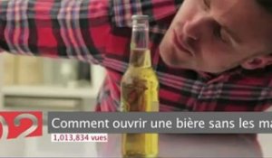 Top 5 : comment ouvrir une bière sans les mains ?