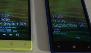 Les nouveaux Windows Phone 8 de HTC en vidéo