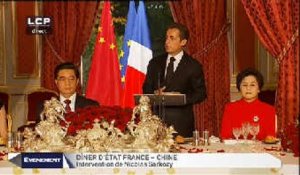 Évènements : Dîner d'Etat France-Chine