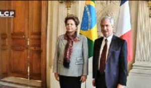 Reportages : Dilma Roussef à Paris pour prôner la croissance