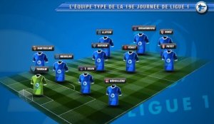 L'équipe-type de la 19e journée de Ligue 1