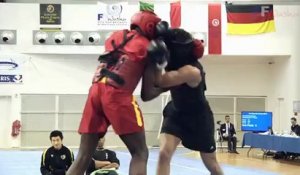 Open de France de Wushu Sportif 2012 / Finale Sanda Juniors -80kg / Keyne Weixeler vs Emeric Mahonza