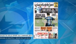 Zlatan, Cristiano et Balotelli au menu de votre revue de presse !