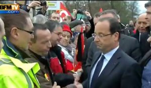 Hollande à Val-de-Reuil part à la reconquête des Français