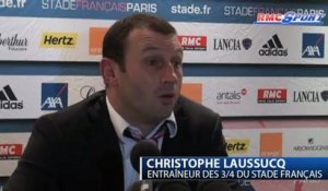 Top 14 / Stade Français - Laussucq: "Ça fait toujours du bien de gagner"