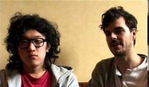 The Teenagers 2008 interview - Dorian and Quentin (part 1)