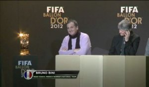 FIFA Ballon D'Or - Bini : ''Des joueuses d'exception''